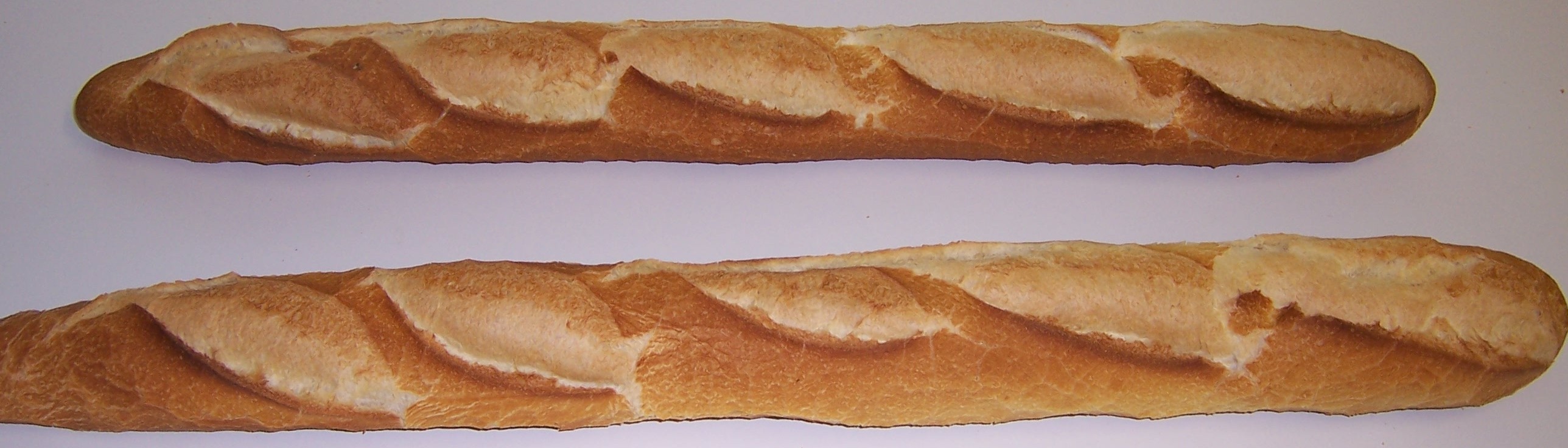 Baguettes scarifiées